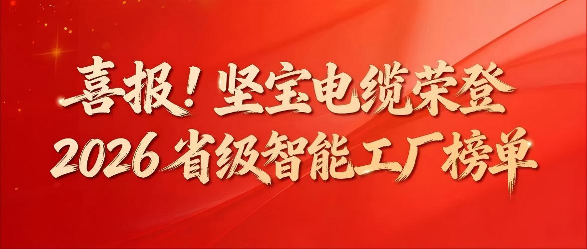 喜报！免费观看91看片电缆荣登 2026 省级智能工厂榜单